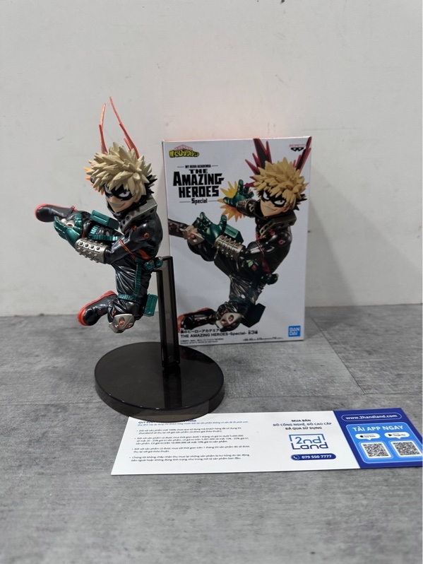 Mô hình Banpresto My Hero Academia The Amazing Heroes Special B Katsuki Bakugo - Ngoại hình 98% - Fullbox