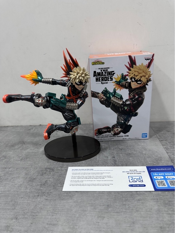Mô hình Banpresto My Hero Academia The Amazing Heroes Special B Katsuki Bakugo - Ngoại hình 98% - Fullbox