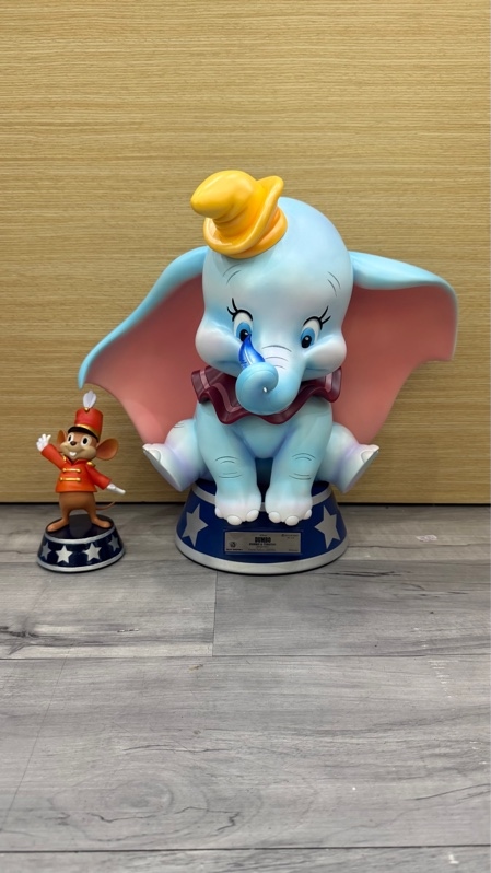 Mô hình Beast Kingdom Master Craft MC-028SP Disney Dumbo - Màu xanh - Ngoại hình: 98% - FullBox