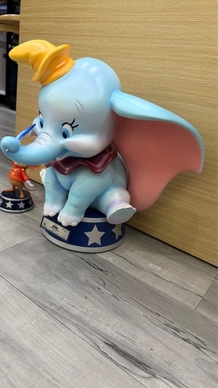 Mô hình Beast Kingdom Master Craft MC-028SP Disney Dumbo - Màu xanh - Ngoại hình: 98% - FullBox