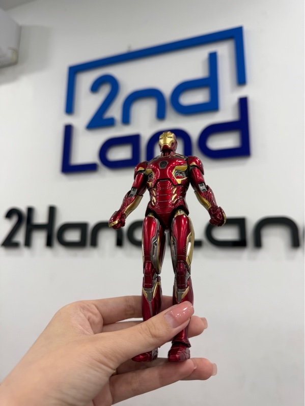 Mô hình động ZD toys Iron Man Mark 45 (Mark XLV) - tỉ lệ 1:10 - Màu đỏ - Ngoại hình 97.5% - Trầy xước nhẹ - Fullbox