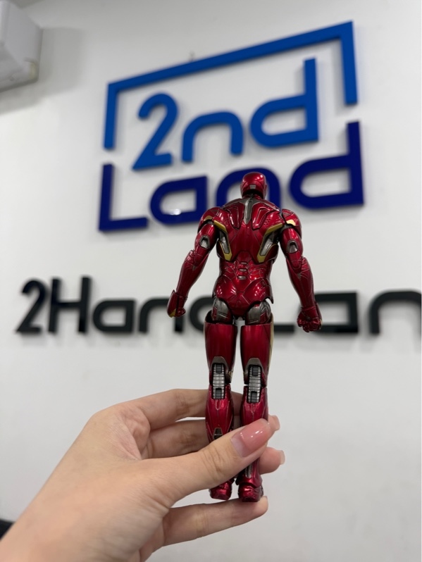 Mô hình động ZD toys Iron Man Mark 45 (Mark XLV) - tỉ lệ 1:10 - Màu đỏ - Ngoại hình 97.5% - Trầy xước nhẹ - Fullbox