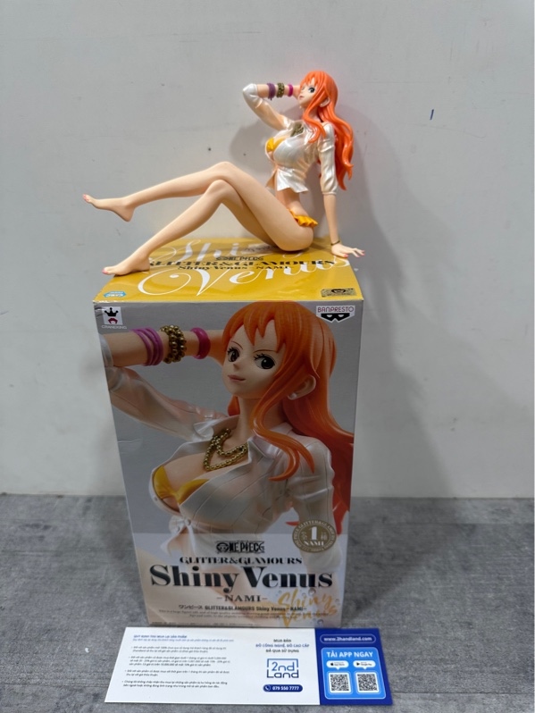Mô hình FIGURE One Piece - mô hình chính hãng NAMI - SHINY VENUS - Mô hình chính hãng nhật bản BANDAI BANPRESTO - Ngoại hình 98% - Fullbox