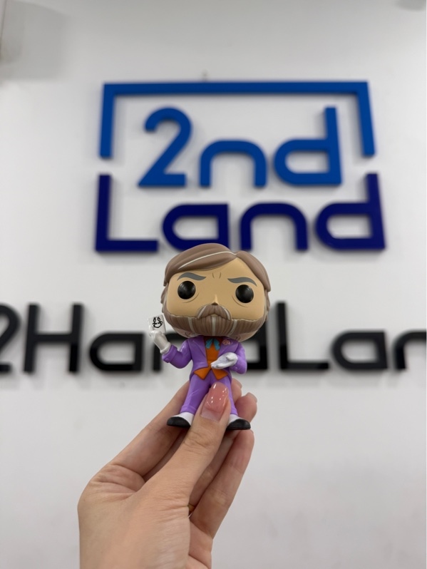 Mô hình Funko Pop! Icons 28 Mark Hamill - Màu tím - Ngoại hình 98% - Kèm box