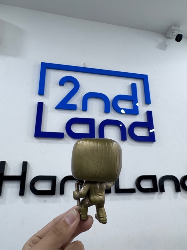 Mô hình Funko Pop! Movies: Bruce Lee #219 (Gold) - Màu gold - Ngoại hình 98% - Kèm box