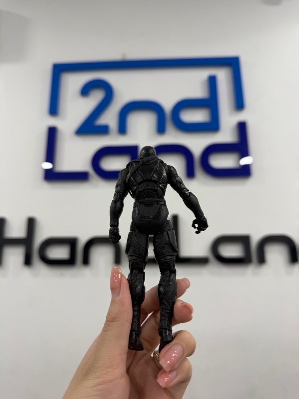 Mô hình G.I joe classifired series Snake Eye - Màu đen - Ngoại hình 97% - Kèm box , đủ phụ kiện, box thiếu miếng lót trong