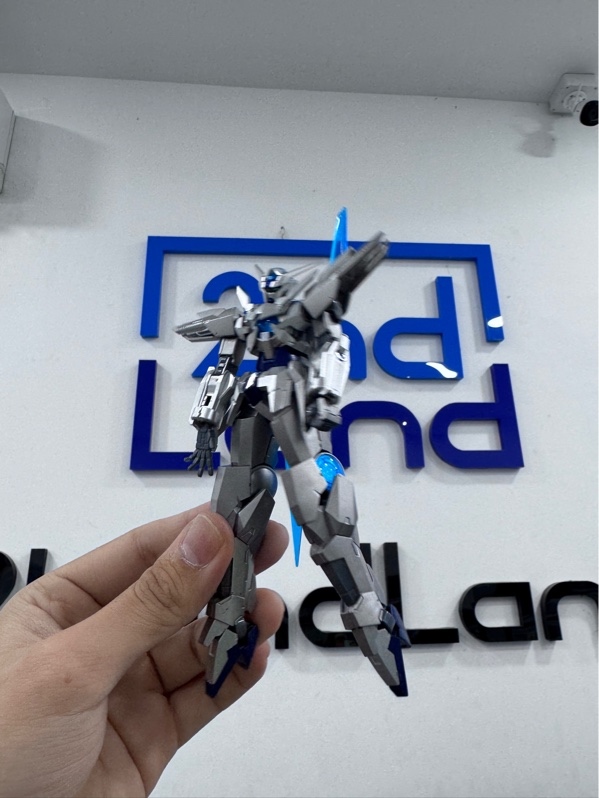 Mô hình Gundam Amazing Exia (phiên bản custom/sơn xám metallic) - Màu xám - Ngoại hình 98% - Body