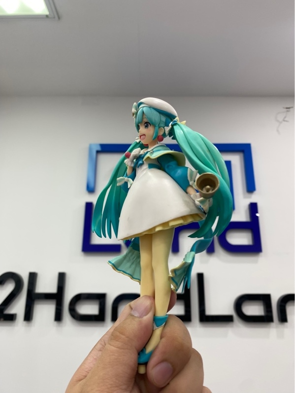 Mô hình Hatsune Miku 2nd Season Winter Ver - Màu xanh trắng - Ố vàng - Open Box