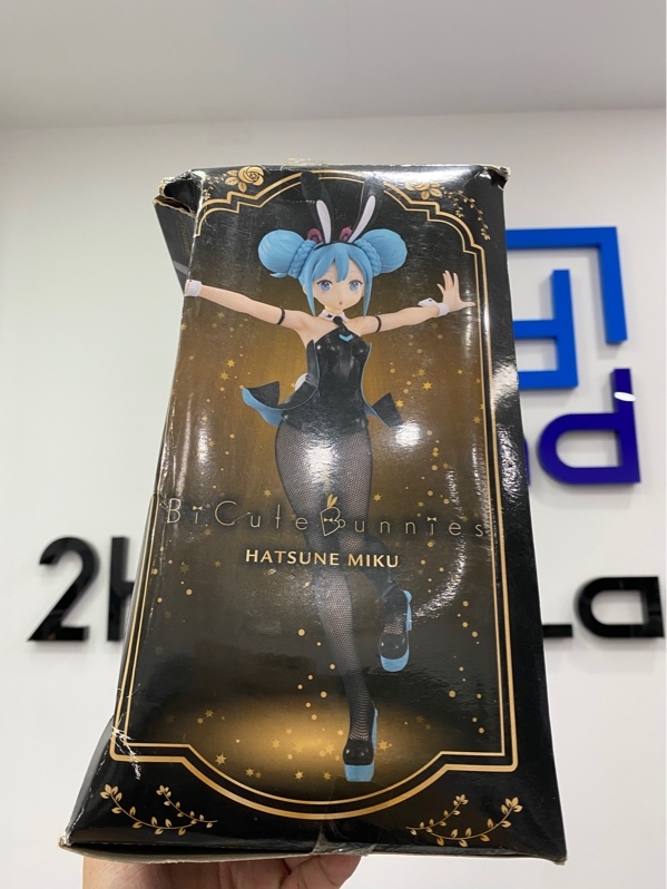 Mô hình Hatsune Miku BiCute Bunnies Figure - Màu đen - Ngoại hình: 97% - Kèm Box