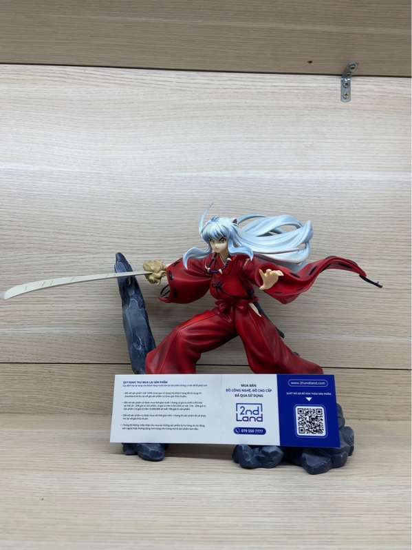 Mô Hình Hobby Max 1/7 Inuyasha - Màu đỏ đen - Ngoại hình: 98% - FullBox ( Box xấu )