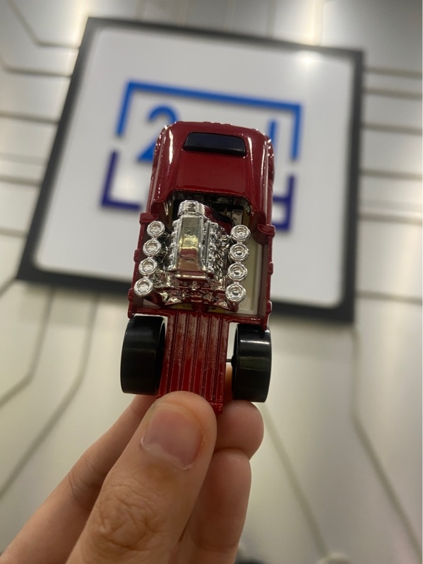 Mô Hình Hot Wheels Crate Racer - Màu đỏ - Body