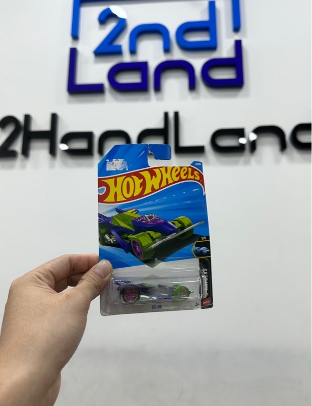 Mô hình Hot Wheels - RD-06 từ dòng X-Raycers - Màu xanh - Newseal