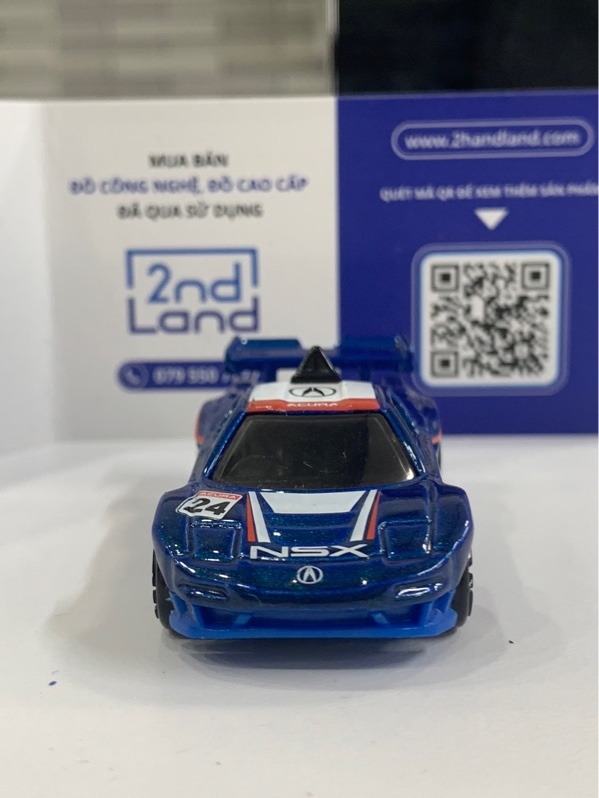 Mô hình Hotwheels Acura NSX - Màu xanh - Ngoại hình: 98% - Body