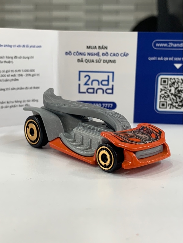 Mô hình Hotwheels Clip Rod - Màu xám - Ngoại hình: 98% - Body