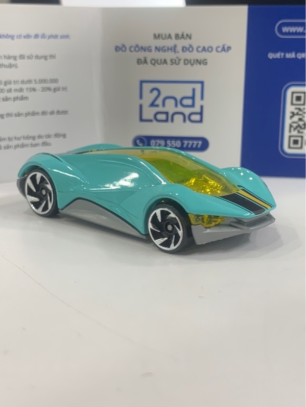 Mô hình Hotwheels Exotique - Màu xanh - Ngoại hình: 98% - Body