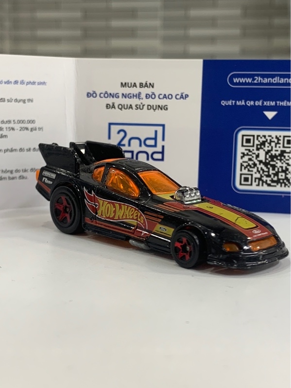 Mô hình Hotwheels Ford Mustang - Màu đen - Ngoại hình: 98% - Body
