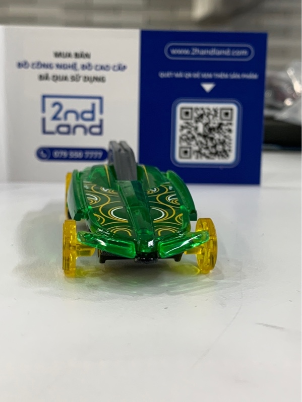 Mô hình Hotwheels Formula Solar - Màu xanh lá - Ngoại hình: 98% - Body