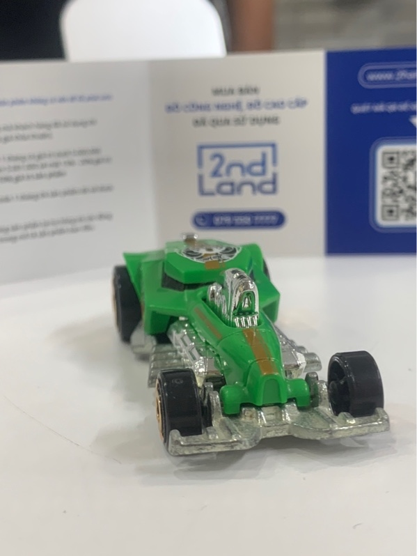 Mô hình Hotwheels Fusionbusta - Màu xanh - Ngoại hình: 98% - Body