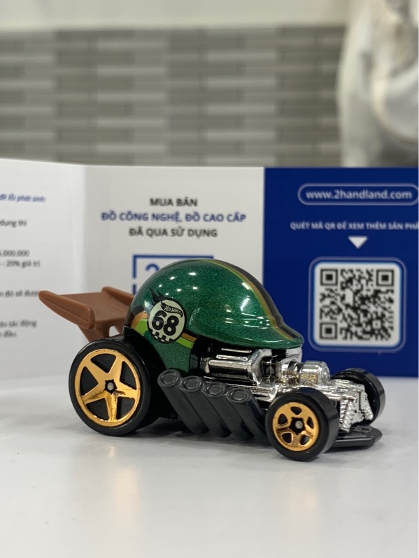 Mô hình Hotwheels Head Gasket - Màu xanh lá - Ngoại hình: 98% - Body