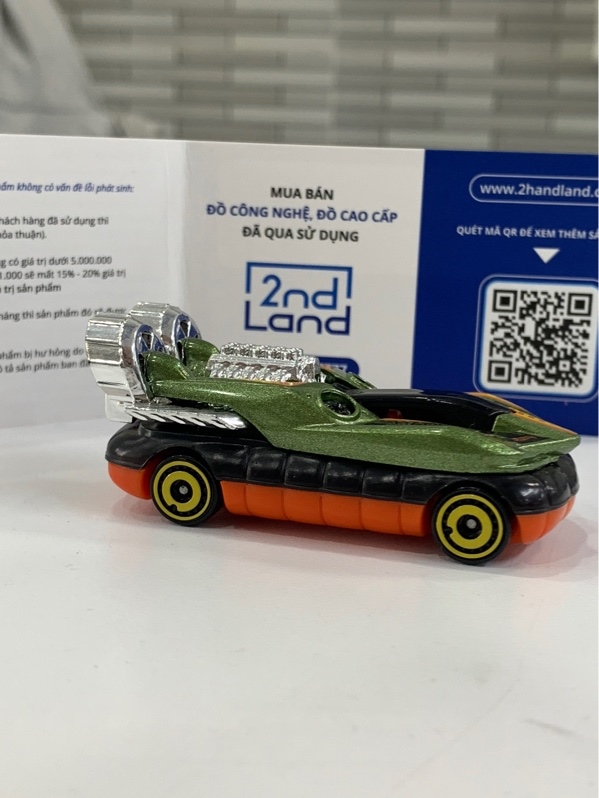 Mô hình Hotwheels Hover Storm - Màu xanh - Ngoại hình: 98% - Body