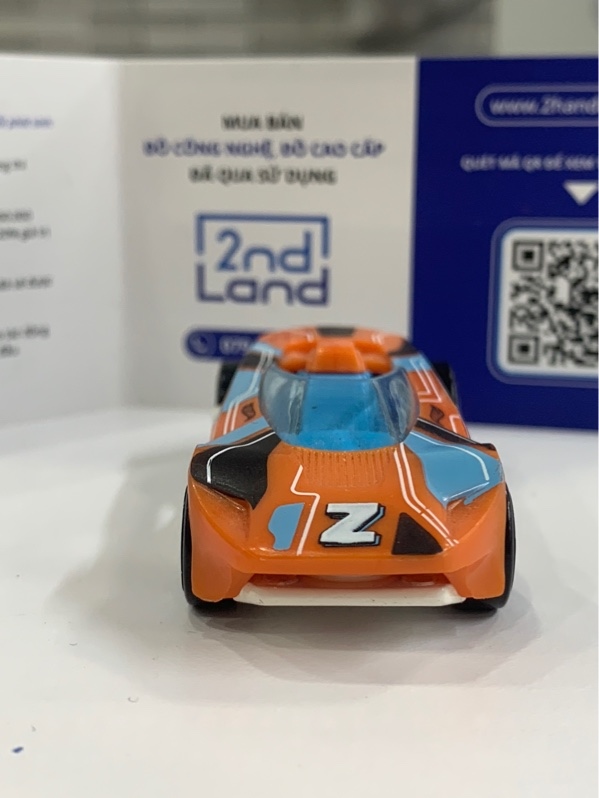 Mô hình Hotwheels HW Warp Speeder - Màu xanh cam - Ngoại hình: 98% - Body
