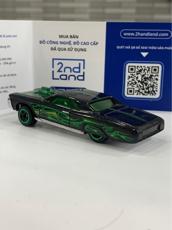 Mô hình Hotwheels Layin Lowrider - Màu đen - Ngoại hình: 98% - Body
