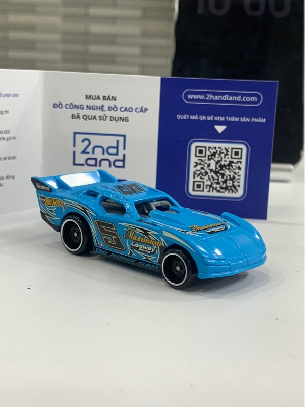 Mô hình Hotwheels Maximum Leeway - Màu xanh - Ngoại hình: 98% - Body