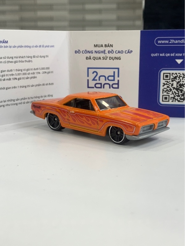 Mô hình Hotwheels Plymouth Barracuda Formula S - Màu cam - Ngoại hình: 98% - Body