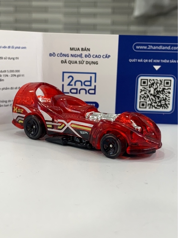 Mô hình Hotwheels Power Rocket - Màu đỏ - Ngoại hình: 98% - Body