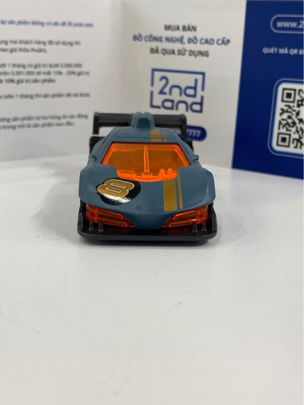 Mô hình Hotwheels Punk Rod - Màu xám - Ngoại hình: 98% - Body