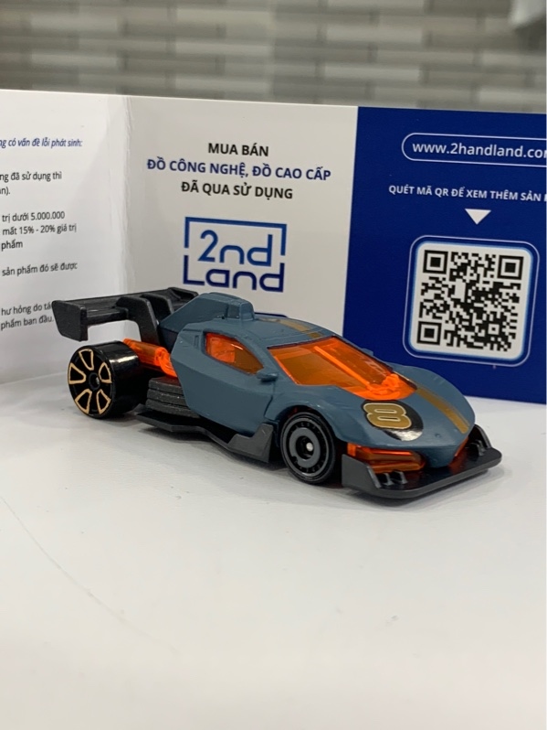 Mô hình Hotwheels Punk Rod - Màu xám - Ngoại hình: 98% - Body