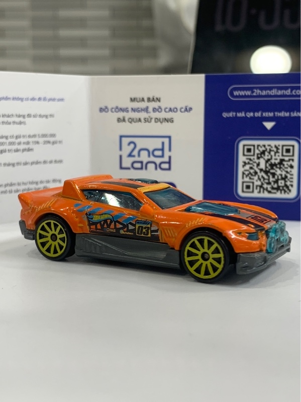 Mô hình Hotwheels Rally Cat - Màu cam - Ngoại hình: 98% - Body