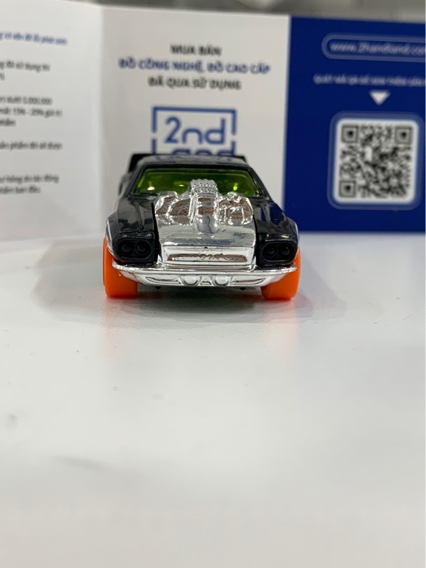 Mô hình Hotwheels Rivited - Màu đen - Ngoại hình: 98% - Body