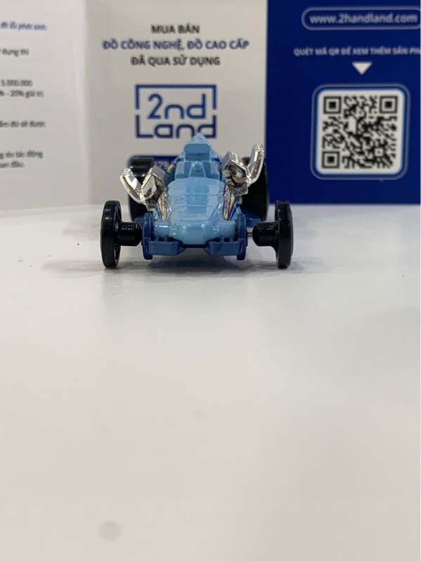 Mô hình Hotwheels Rockin Railer - Màu xanh - Ngoại hình: 98% - Body