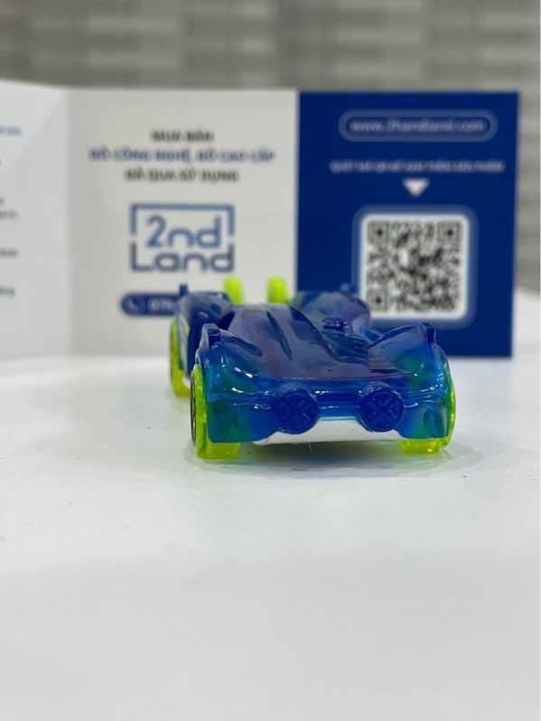 Mô hình Hotwheels Slide Kick - Màu xanh - Ngoại hình: 98% - Body