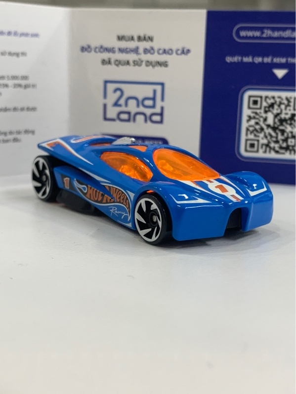Mô hình Hotwheels Sling Shoot - Màu xanh - Ngoại hình: 98% - Body