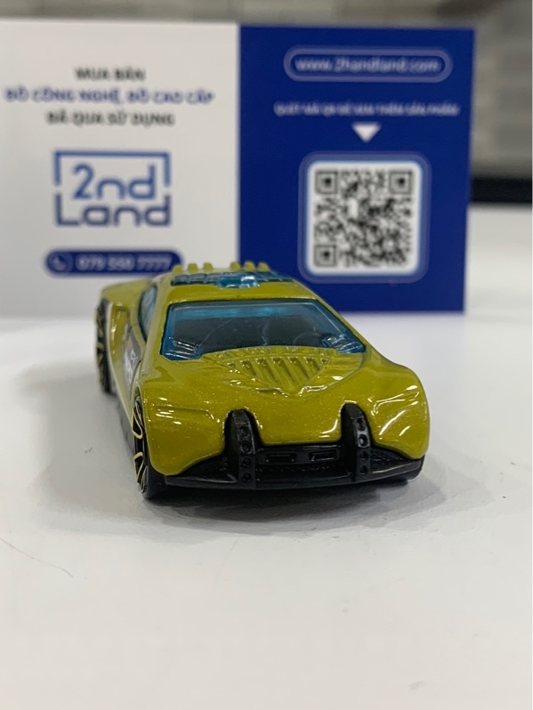 Mô hình Hotwheels Speed Trap - Màu vàng - Ngoại hình: 98% - Body