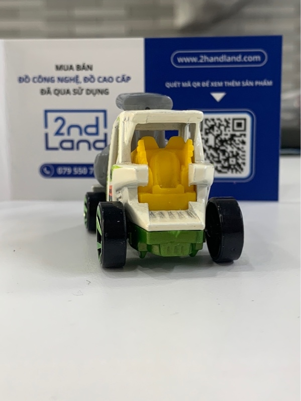 Mô hình Hotwheels Teed Off 2 - Màu trắng - Ngoại hình: 98% - Body