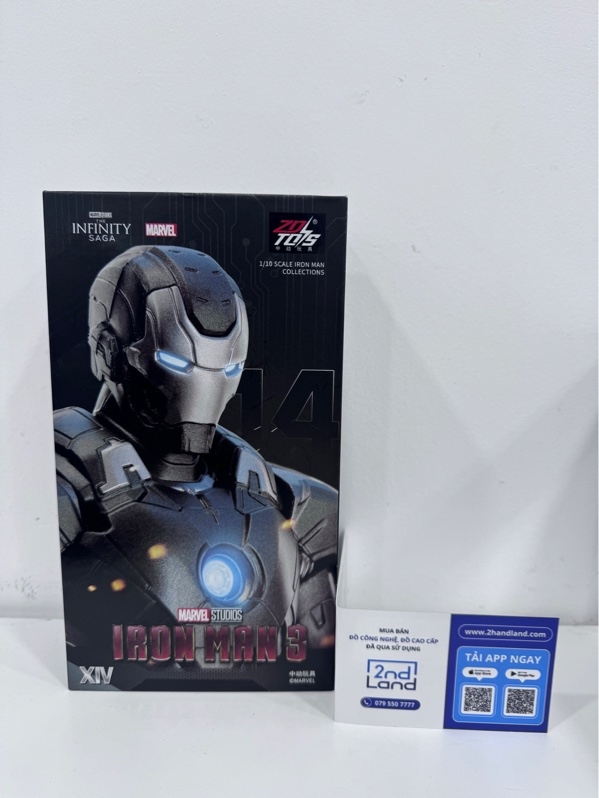 Mô hình Iron Man Mark 14 ZDToys, tỉ lệ 1:10 - Ngoại hình 98% - Kèm box, đủ phụ kiện
