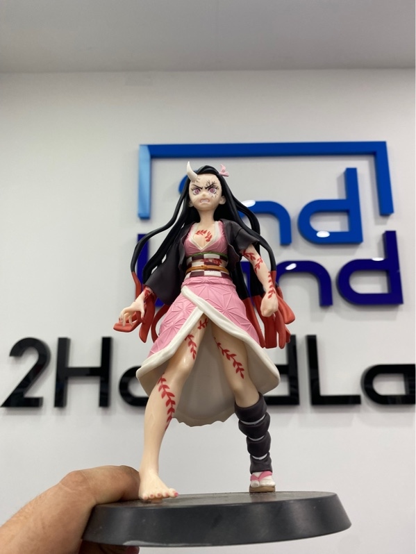 Mô hình Kamado Nezuko (Onika Shinkouji Ver.) thuộc dòng FiGURiZMα của hãng SEGA - Màu hồng - Ngoại hình: 97% - Kèm Box