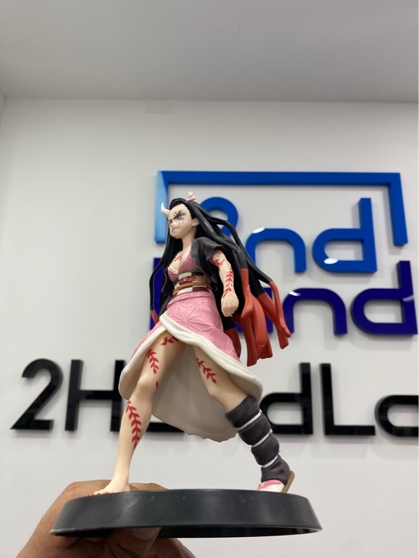 Mô hình Kamado Nezuko (Onika Shinkouji Ver.) thuộc dòng FiGURiZMα của hãng SEGA - Màu hồng - Ngoại hình: 97% - Kèm Box