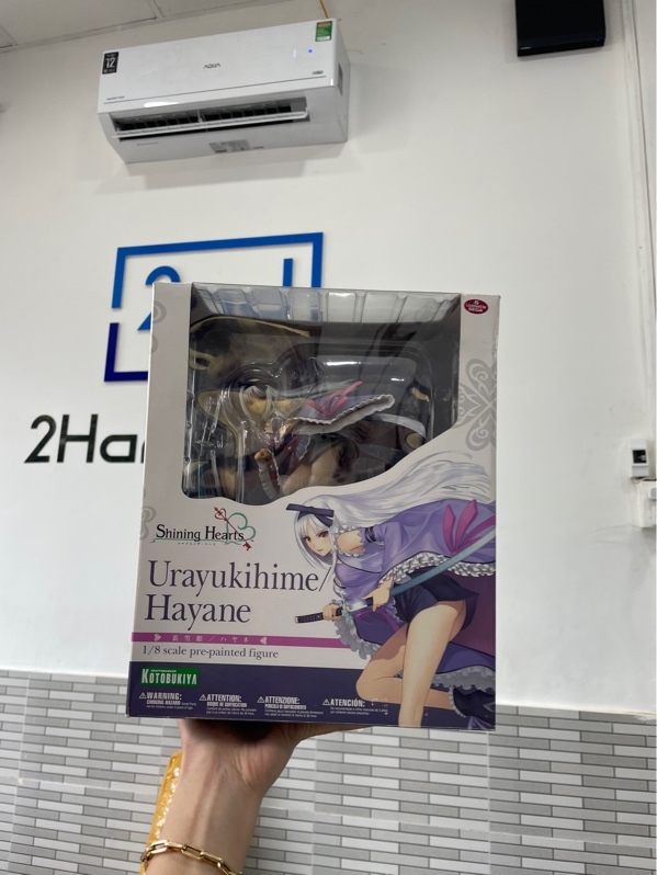 Mô hình Kotobukiya Shining Hearts Urayukihime Hayane 1/8 pre-painted - Màu tím - Ngoại hình: 98% - Box