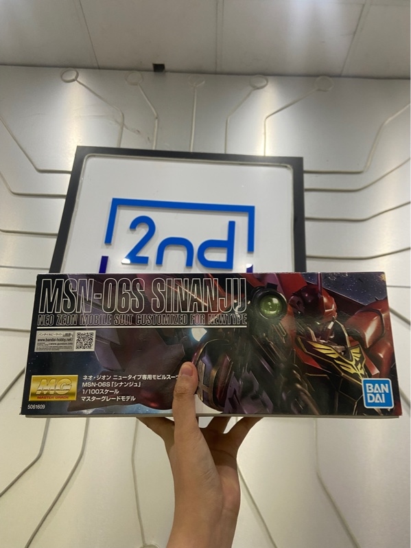 Mô Hình Lắp Ráp Bandai MG 1/100 MSN-06S Sinanju( OVA Ver) - Màu đỏ - Newseal