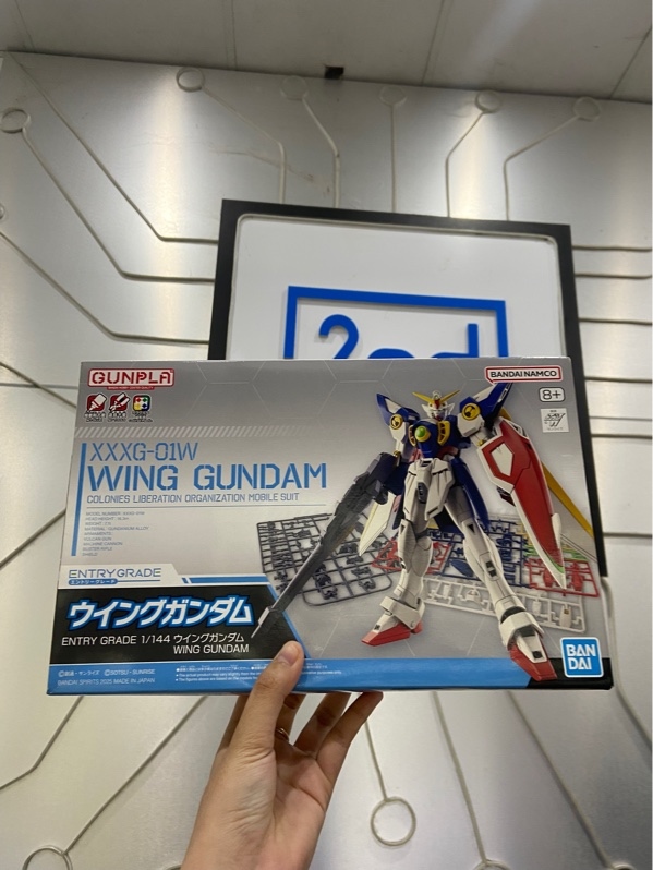 Mô Hình Lắp Ráp Gunpla Bandai Etry Grade (EG) 1/144 Wing Gundam - Newseal