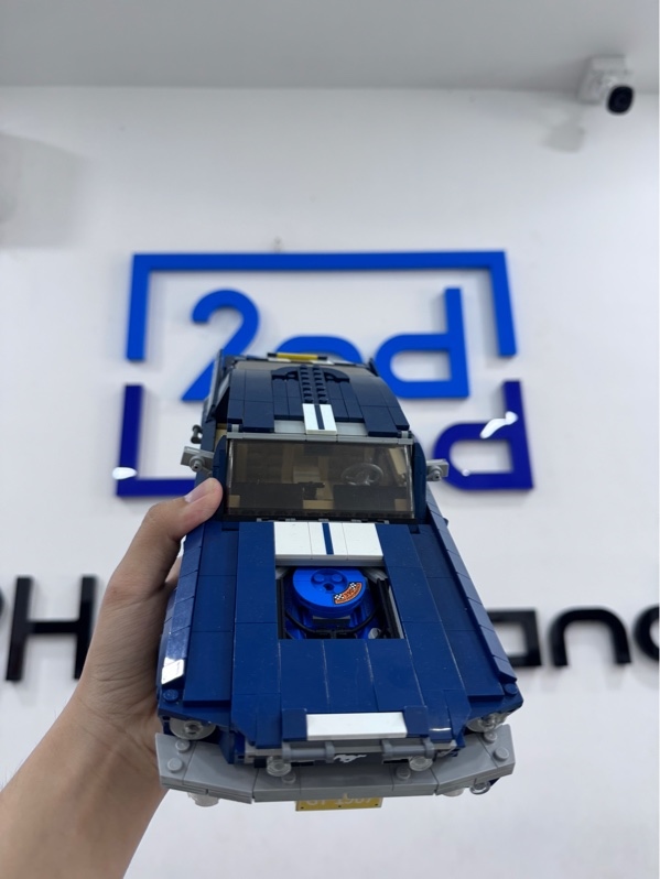 Mô hình lắp ráp LEGO Creator Expert 10265 Ford Mustang - Màu xanh - Ngoại hình 98% - Kèm box đã qua sử dụng , thiếu nhiều mảnh