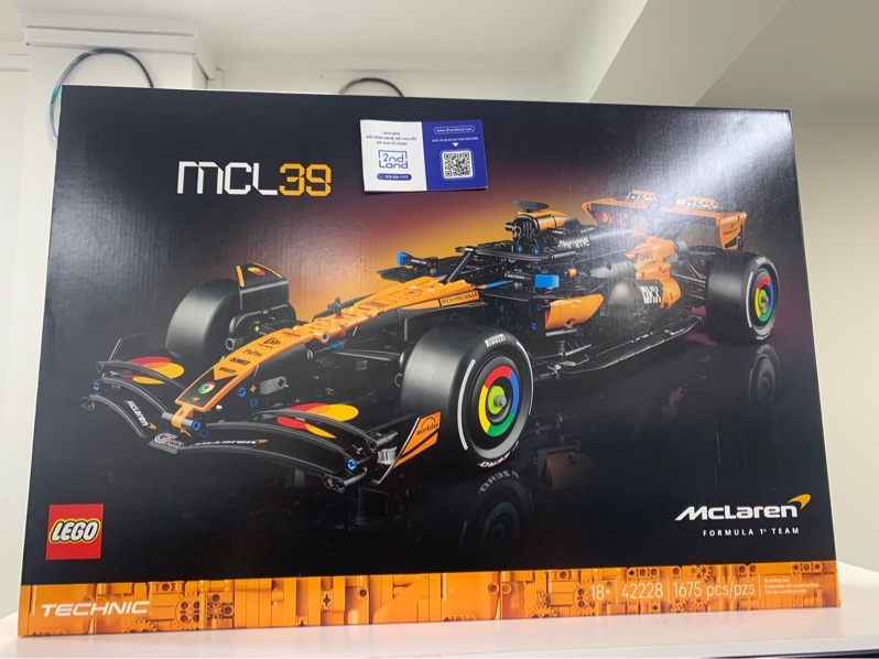 Mô hình lego Technic McLaren MCL39 F1 Car 42228 - Tỉ lệ 1:8 - New