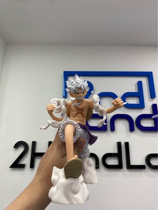 Mô hình Monkey D. Luffy Gear 5 (Nika) thuộc dòng Grandista của Banpresto / Bandai Spirits - Màu trắng - Ngoại hình: 97% - Kèm Box