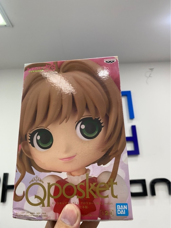 Mô hình nhân vật Sakura Kinomoto - Màu hồng - Móp hộp - Open Box