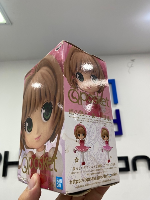 Mô hình nhân vật Sakura Kinomoto - Màu hồng - Móp hộp - Open Box