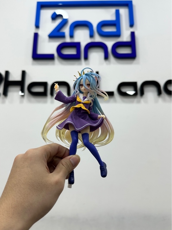Mô hình nhân vật Shiro - Từ series nổi tiếng No Game No Life của hãng Taito - Ngoại hình 97.5% - Fullbox